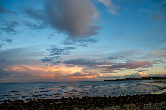 Sunset over Sandhaven Bay