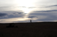Fisherman Walking Home